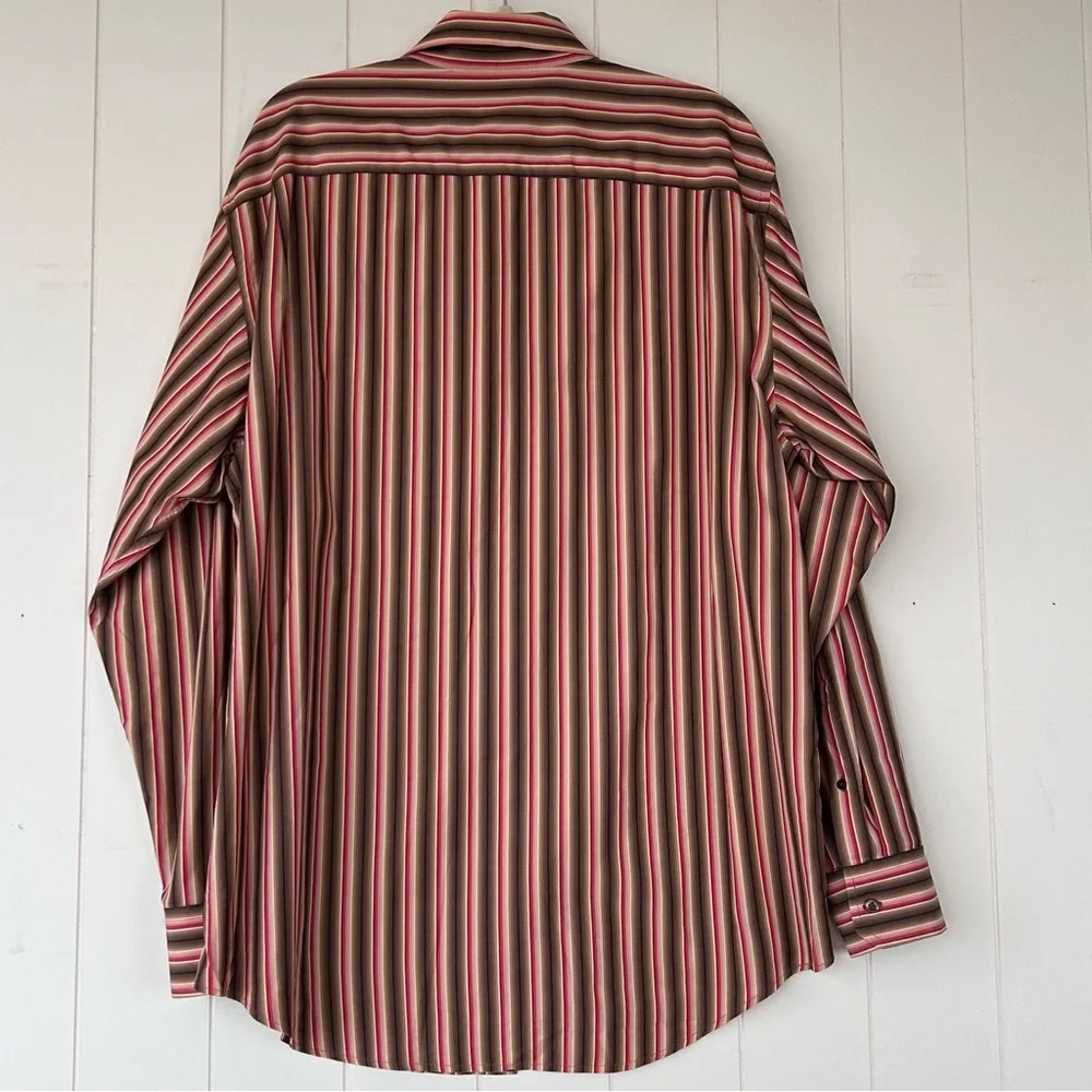 Banana Republic Men’s‎ Casual Button Up Shirt Striped Size XL